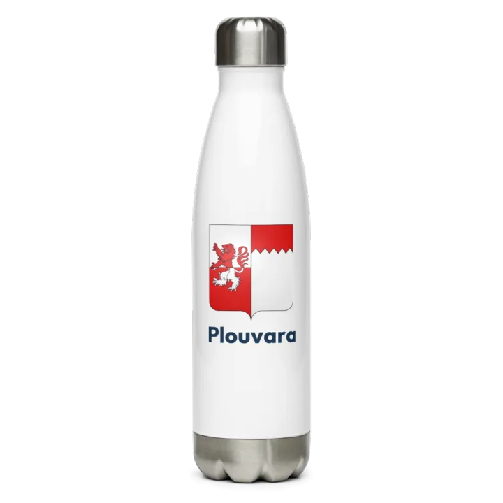 Gourde inox blason de Plouvara