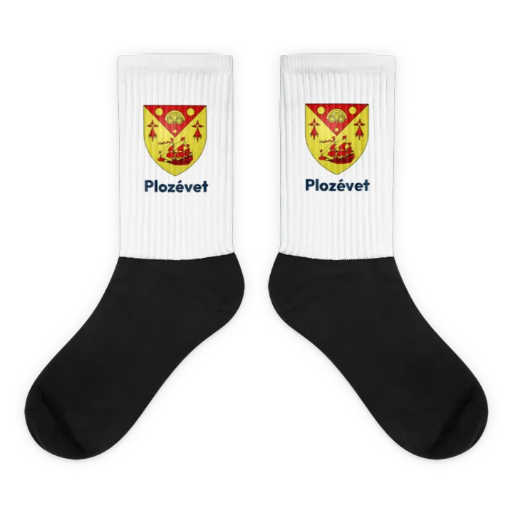 Chaussettes — blason de Plozévet