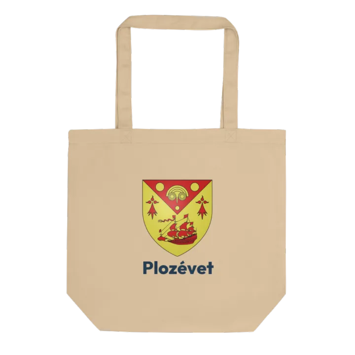 Tote bag coton bio — blason de Plozévet