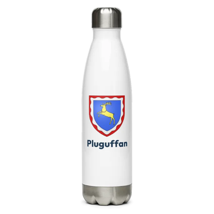 Gourde inox blason de Pluguffan