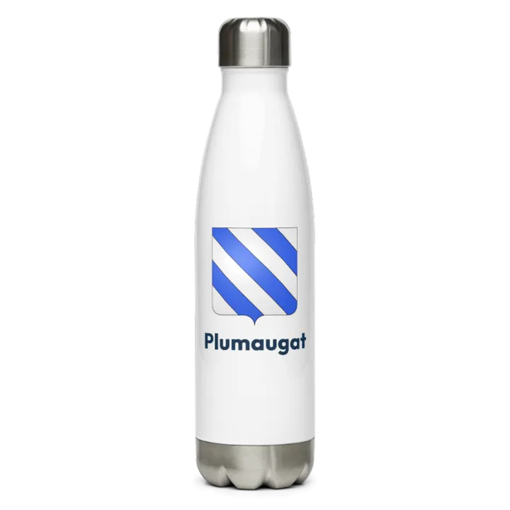 Gourde inox blason de Plumaugat