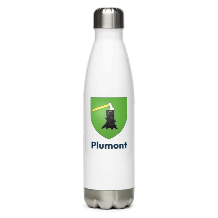 Gourde inox blason de Plumont