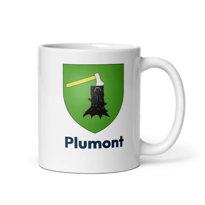 Mug blason de Plumont
