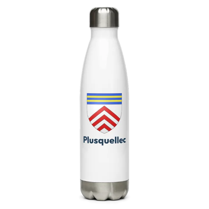 Gourde inox blason de Plusquellec