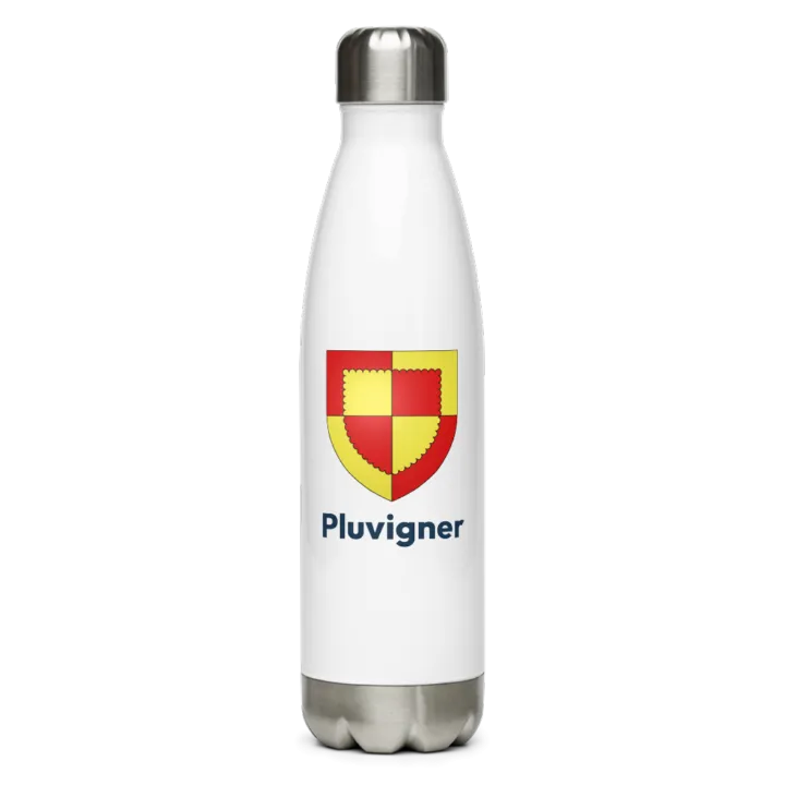 Gourde inox blason de Pluvigner
