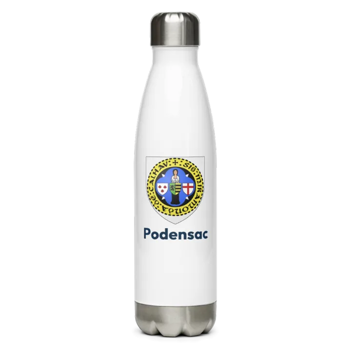 Gourde inox blason de Podensac