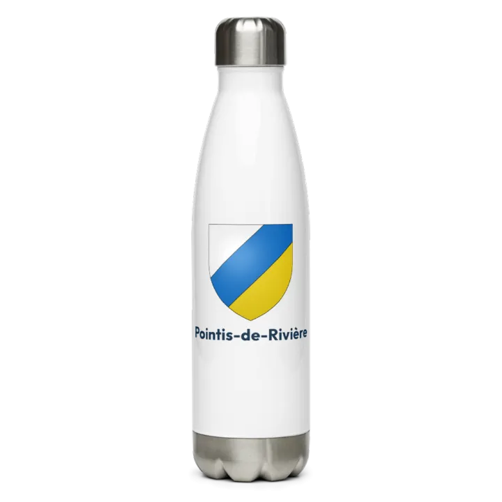 Gourde inox blason de Pointis-de-Rivière