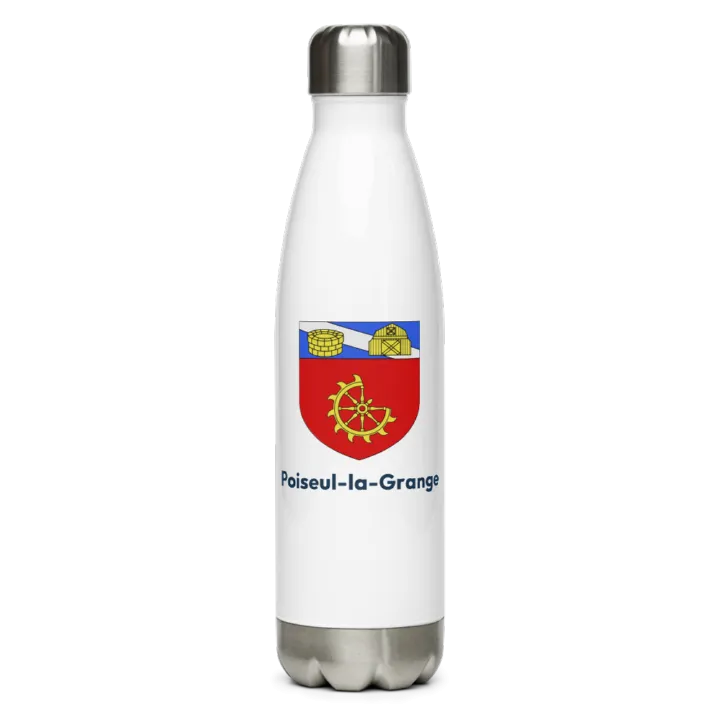 Gourde inox blason de Poiseul-la-Grange