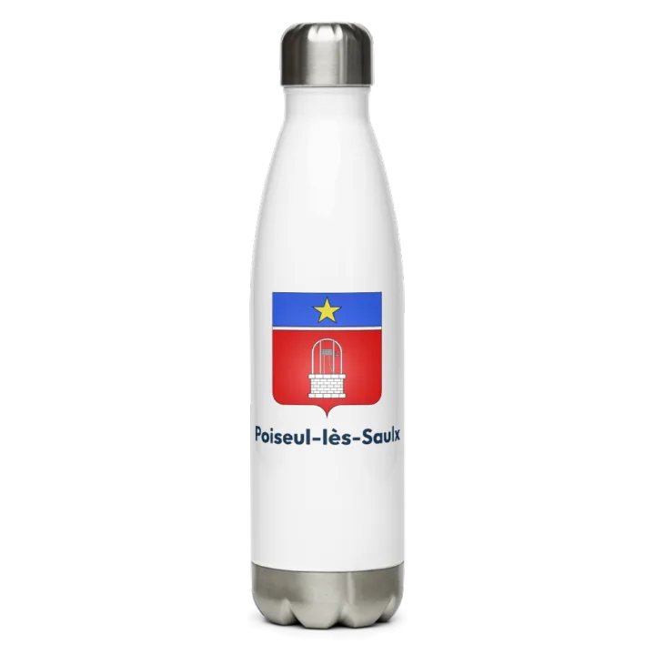Gourde inox blason de Poiseul-lès-Saulx