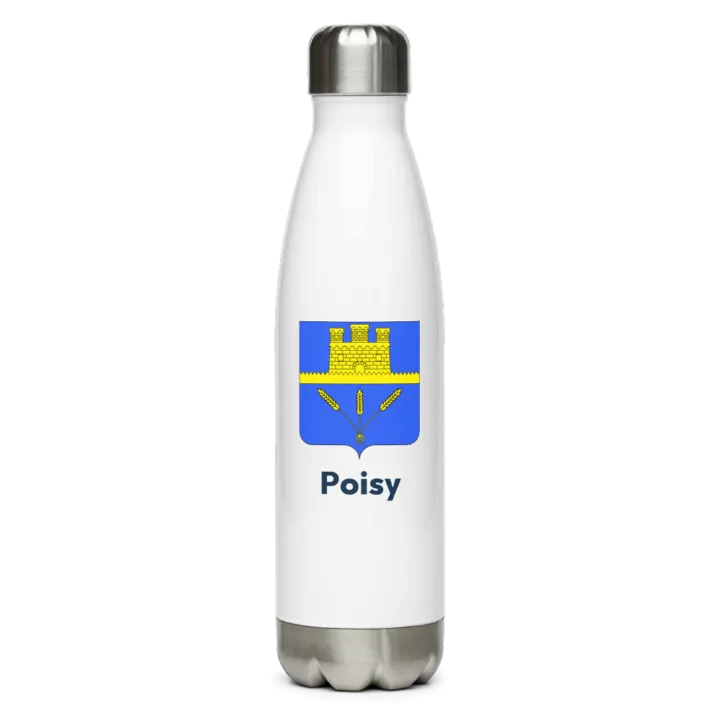 Gourde inox blason de Poisy