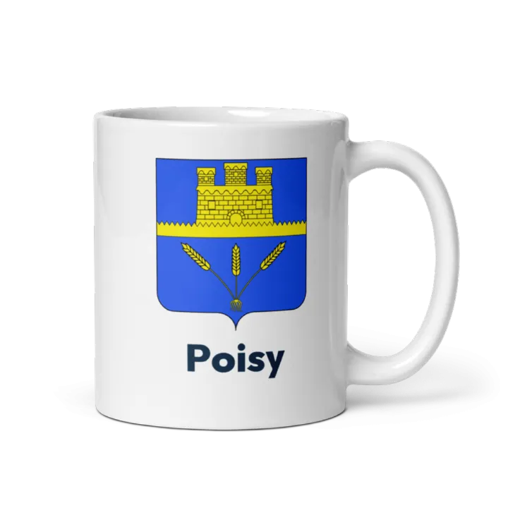 Mug blason de Poisy
