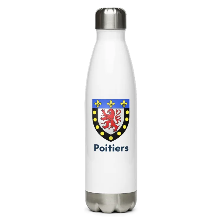 Gourde inox blason de Poitiers