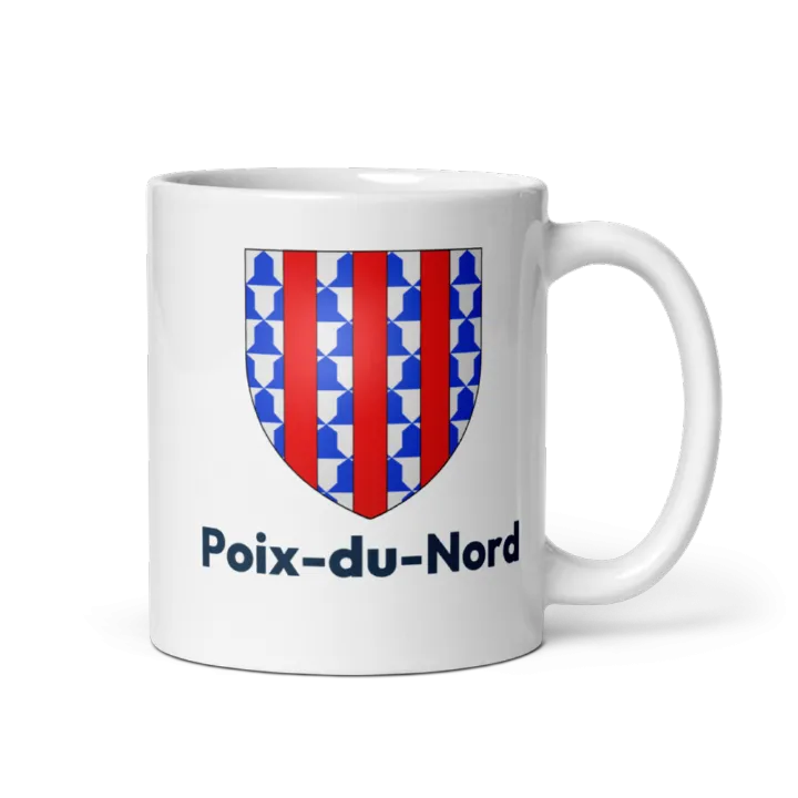 Mug blason de Poix-du-Nord