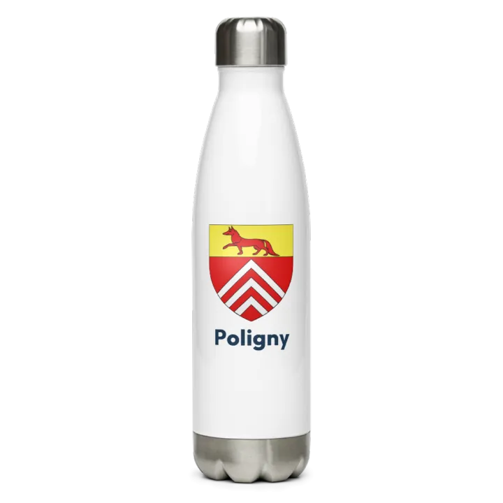 Gourde inox blason de Poligny