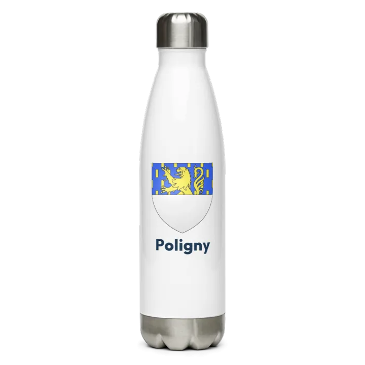 Gourde inox blason de Poligny