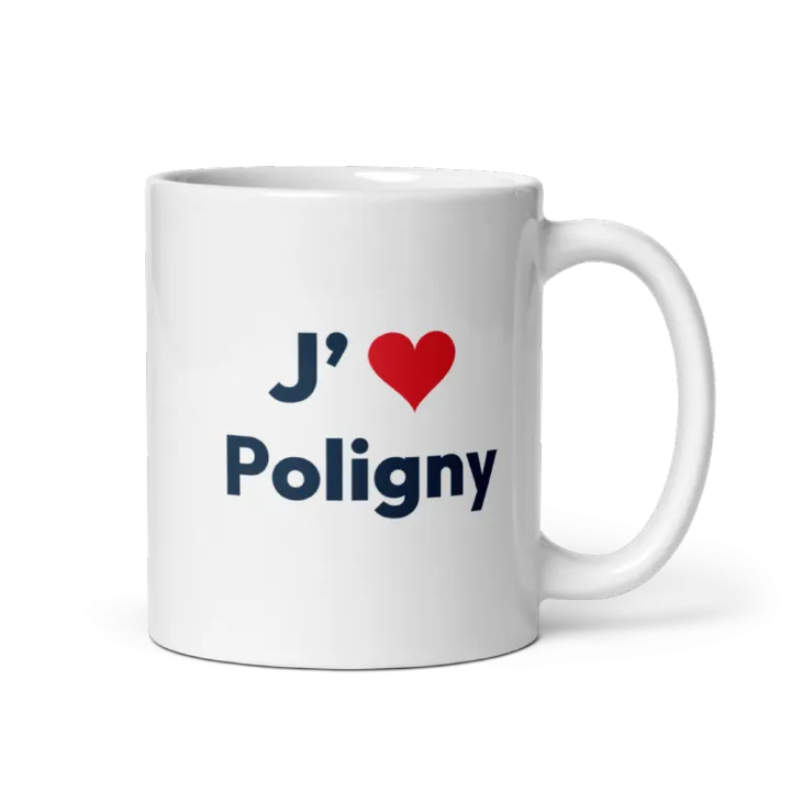 Mug « J’❤ Poligny »