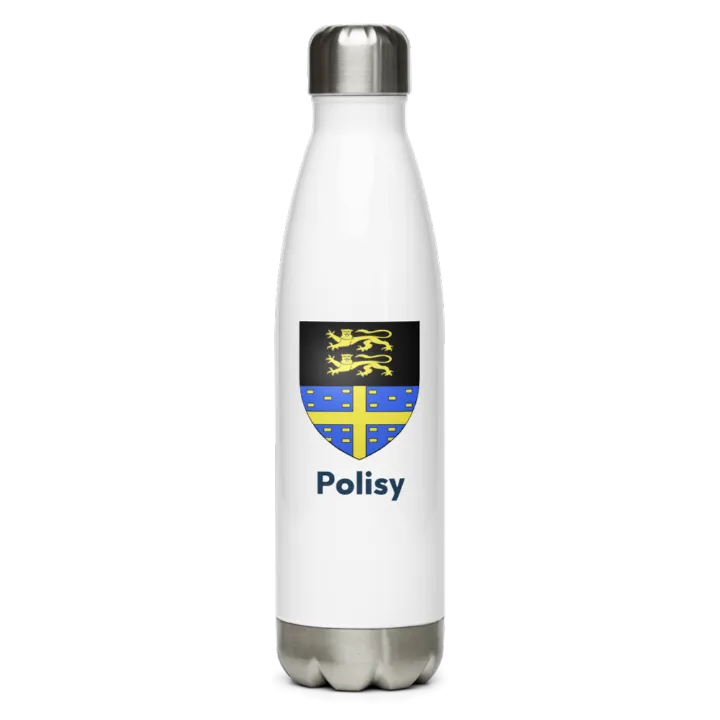 Gourde inox blason de Polisy