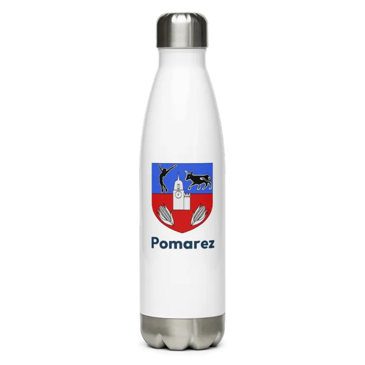 Gourde inox blason de Pomarez