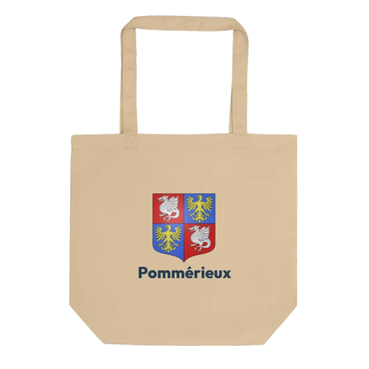 Tote bag coton bio — blason de Pommérieux