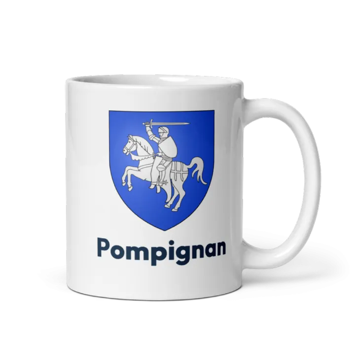 Mug blason de Pompignan