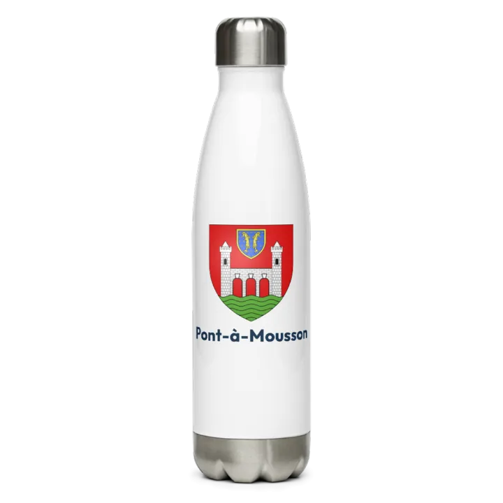 Gourde inox blason de Pont-à-Mousson