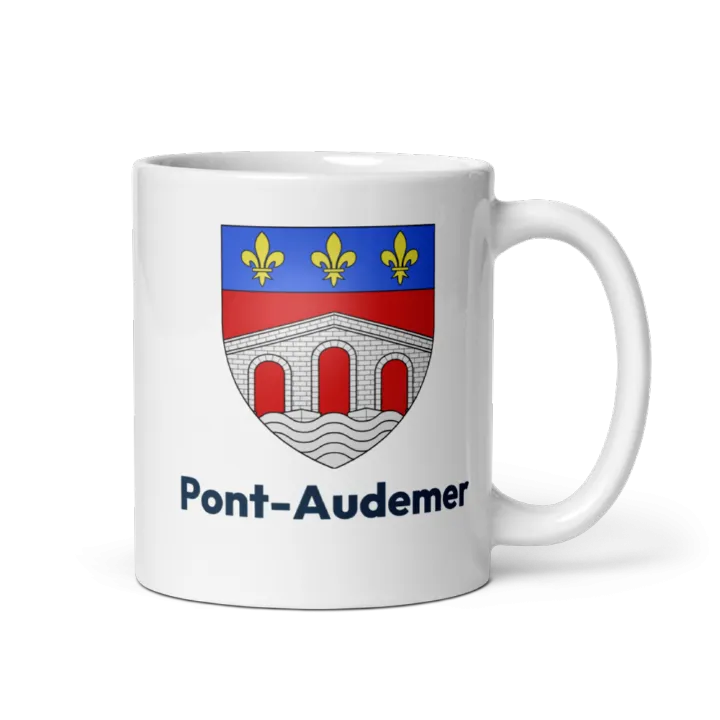 Mug blason de Pont-Audemer