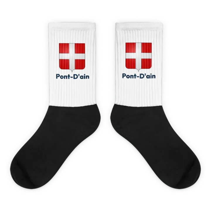 Chaussettes — blason de Pont-d'Ain