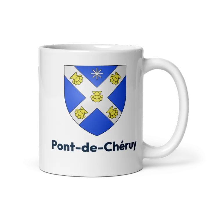 Mug blason de Pont-de-Chéruy