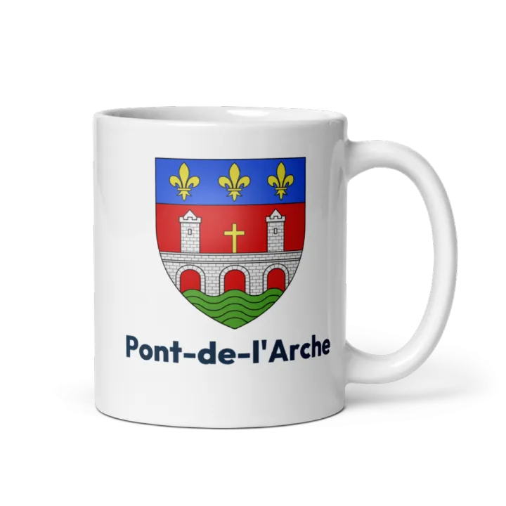 Mug blason de Pont-de-l'Arche