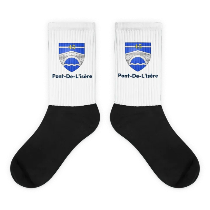 Chaussettes — blason de Pont-de-l'Isère