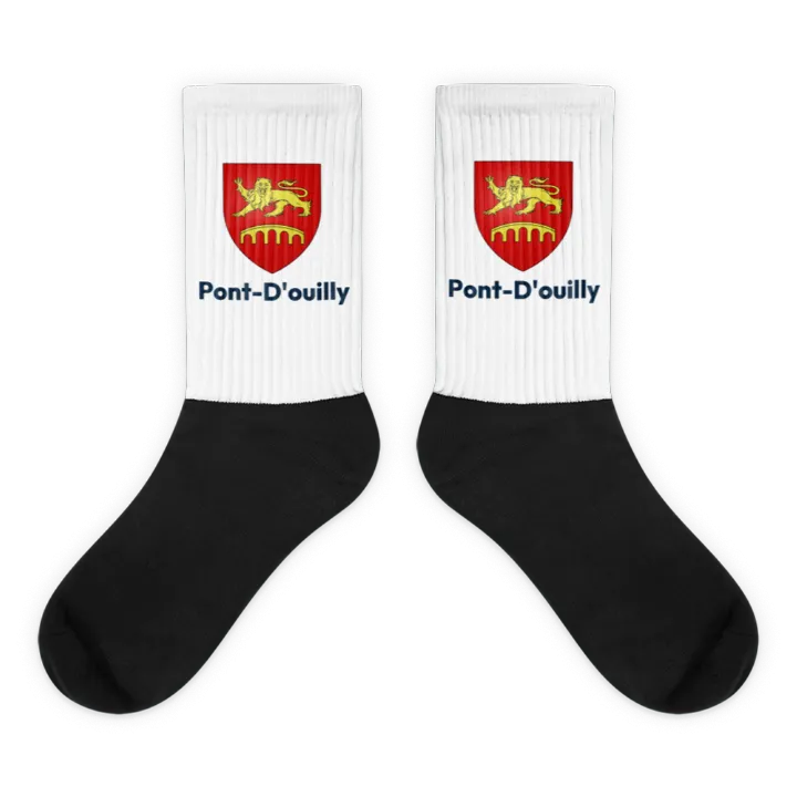 Chaussettes — blason de Pont-d'Ouilly
