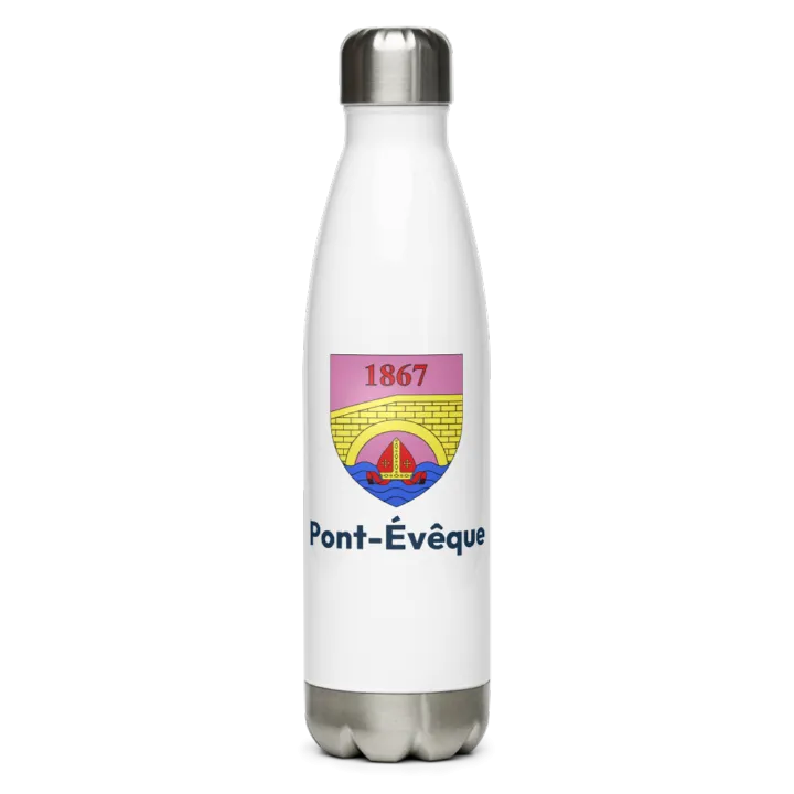 Gourde inox blason de Pont-Évêque