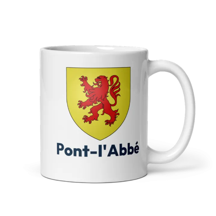 Mug blason de Pont-l'Abbé