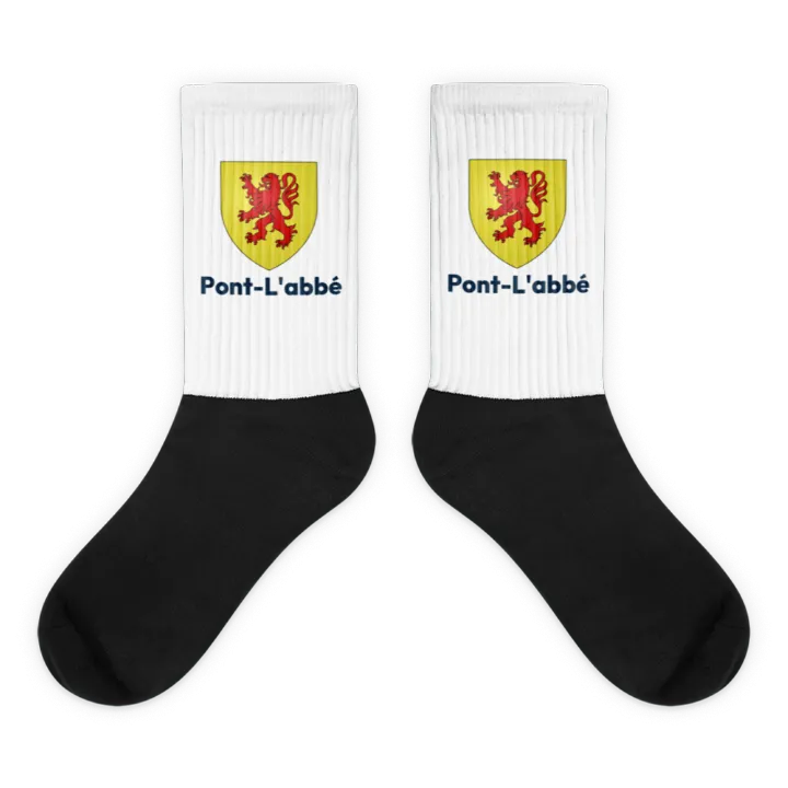 Chaussettes — blason de Pont-l'Abbé