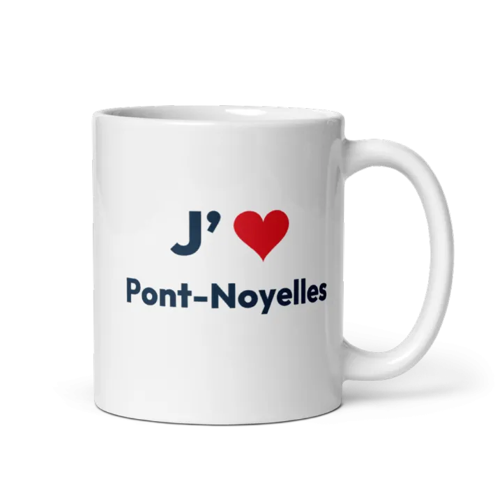 Mug « J’❤ Pont-Noyelles »
