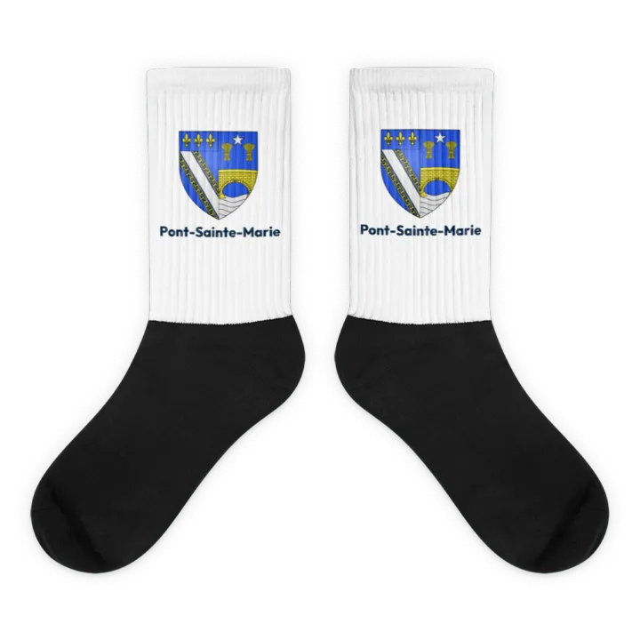 Chaussettes — blason de Pont-Sainte-Marie