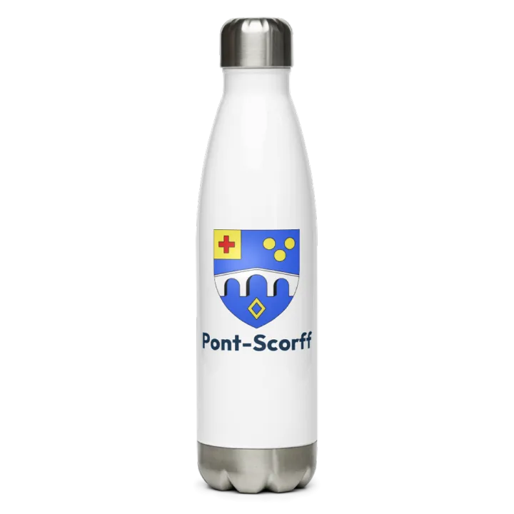 Gourde inox blason de Pont-Scorff