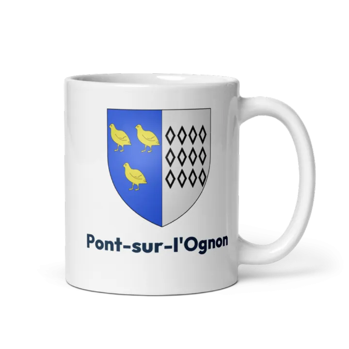 Mug blason de Pont-sur-l'Ognon