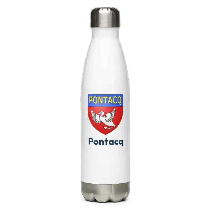 Gourde inox blason de Pontacq