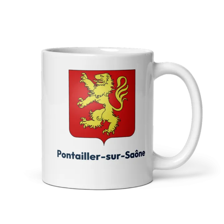 Mug blason de Pontailler-sur-Saône