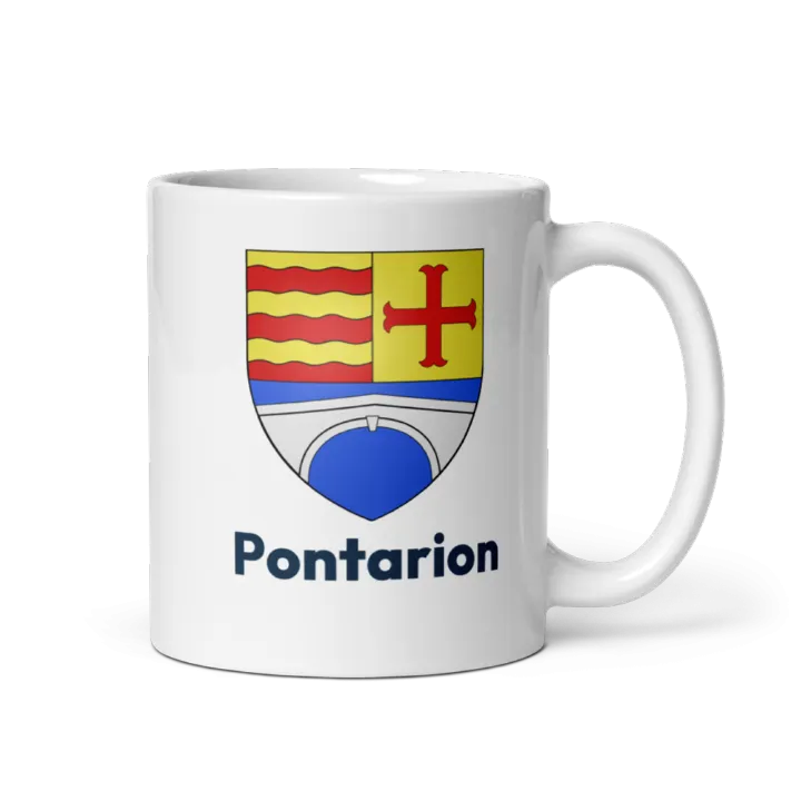 Mug blason de Pontarion