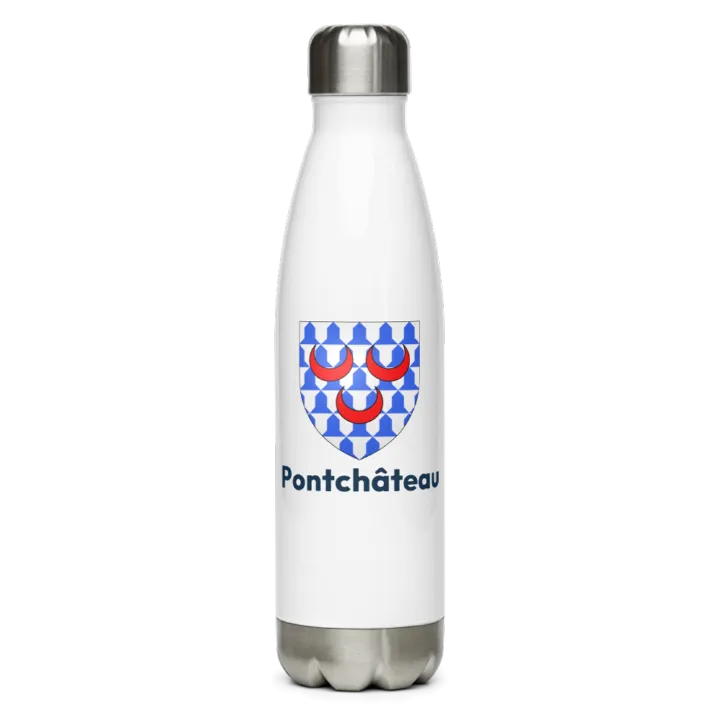 Gourde inox blason de Pontchâteau