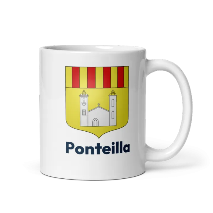 Mug blason de Ponteilla