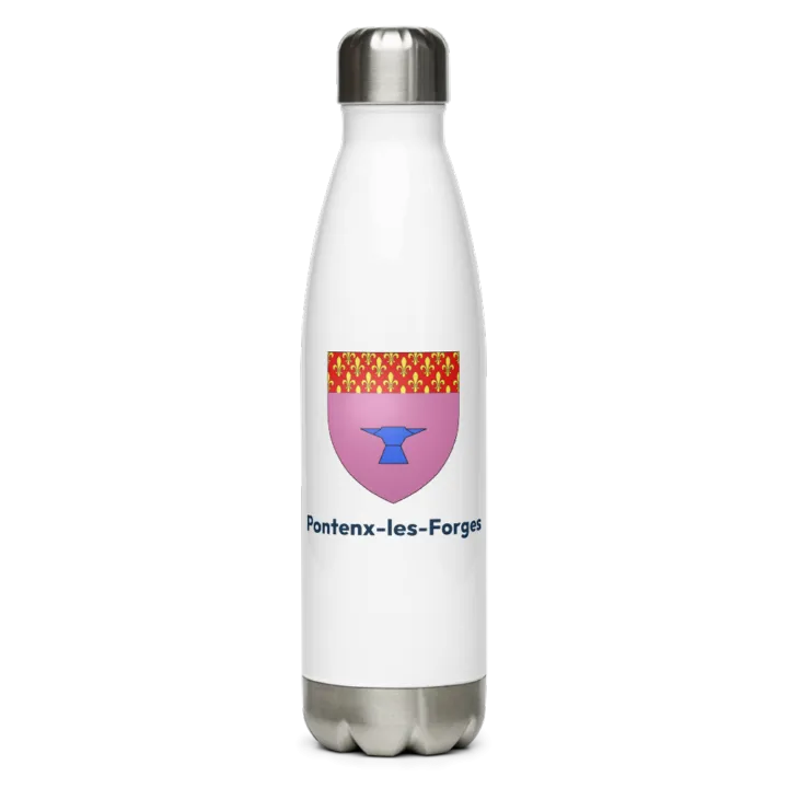 Gourde inox blason de Pontenx-les-Forges