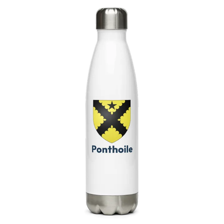 Gourde inox blason de Ponthoile