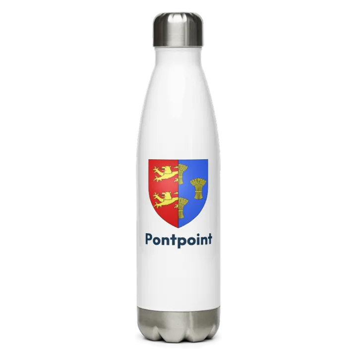 Gourde inox blason de Pontpoint