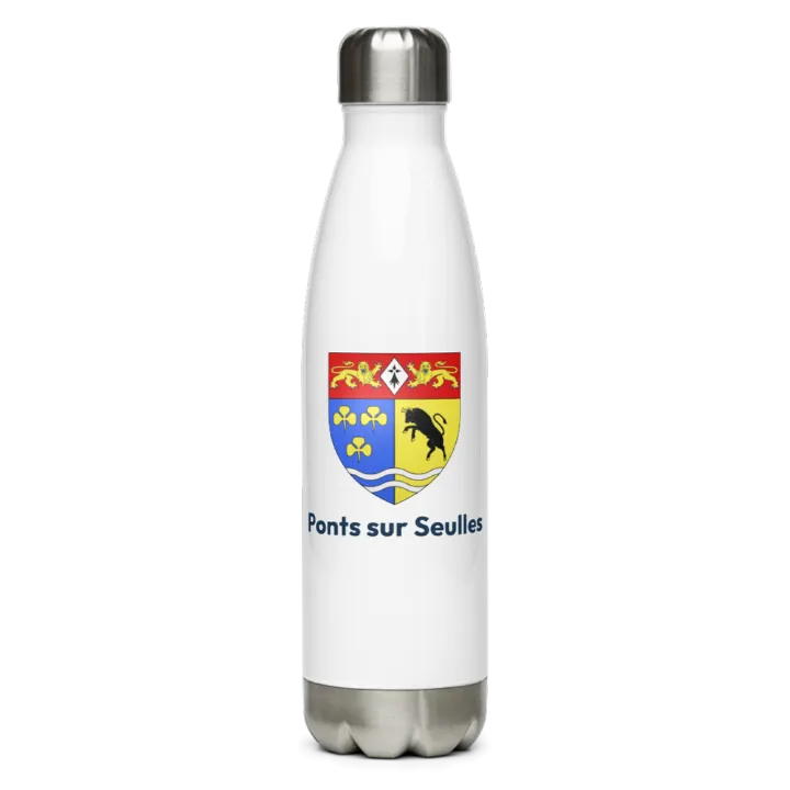 Gourde inox blason de Ponts sur Seulles