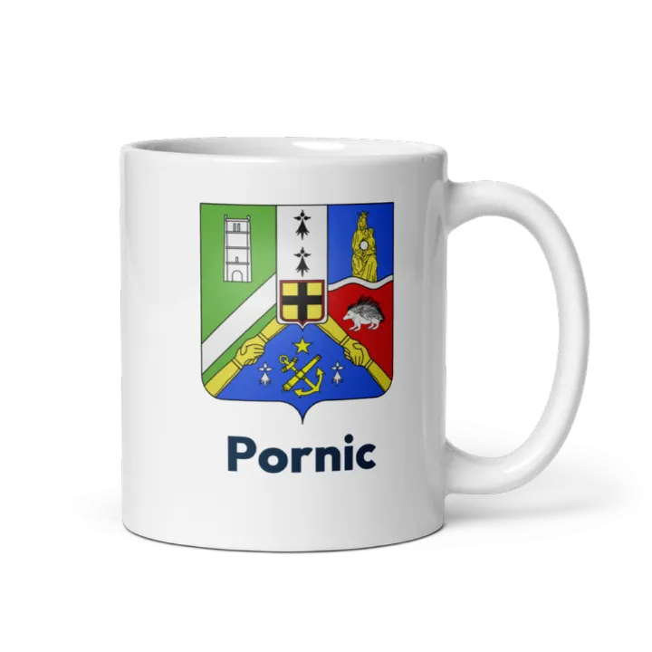 Mug blason de Pornic