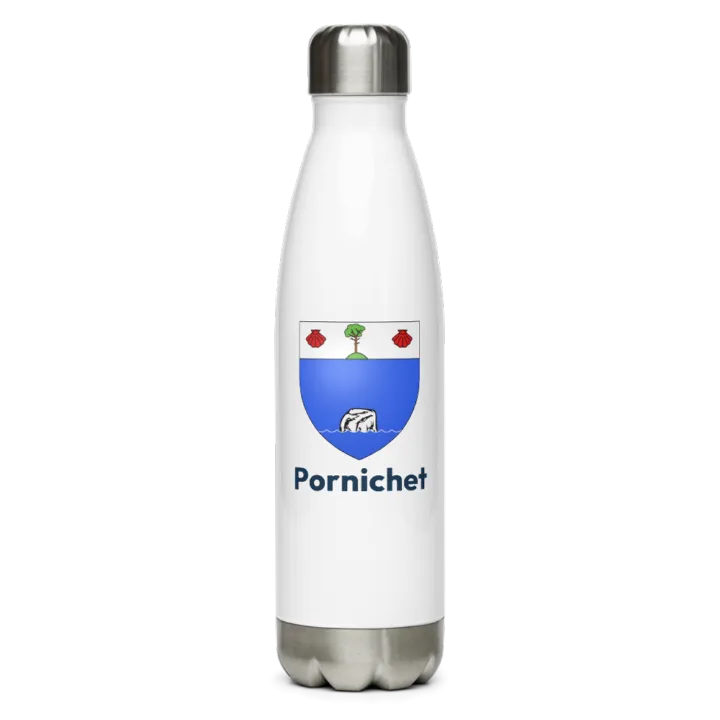 Gourde inox blason de Pornichet