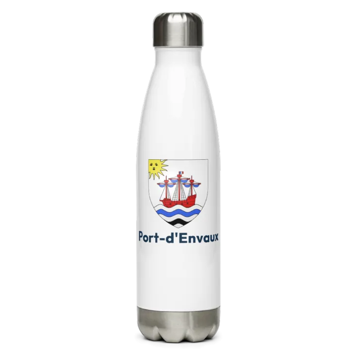 Gourde inox — blason de Port-d'Envaux